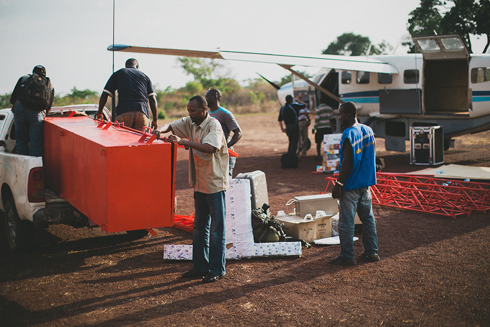 High Frequency radio equipment in DRCongo